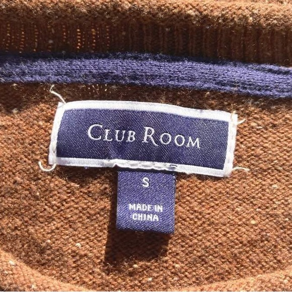 Club Room Oversized Stripped Sweater Sz S - Picture 4 of 4